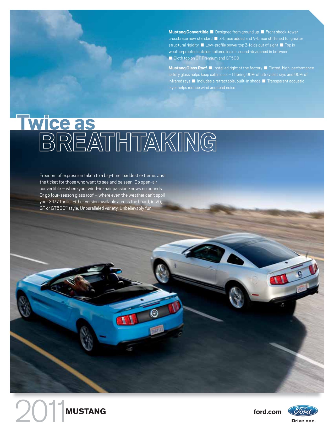 2011 Ford Mustang Brochure Page 22